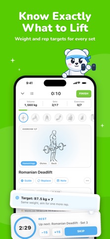 Optimal: Gym Workout Tracker Screenshot 2 of 7