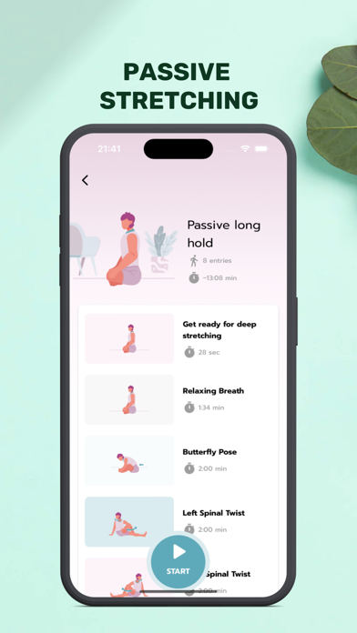 Stretch Zone at Home: TouchToe Screenshot