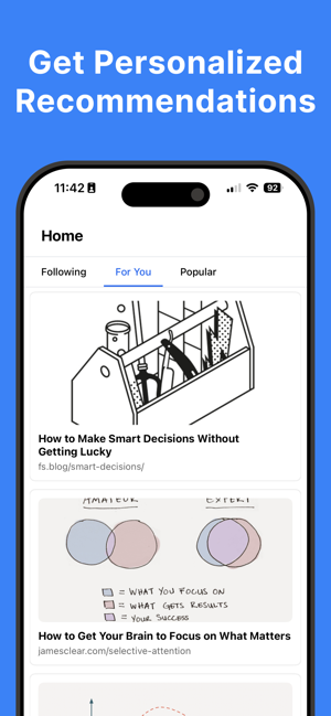 Glasp: Highlight the Internet Screenshot