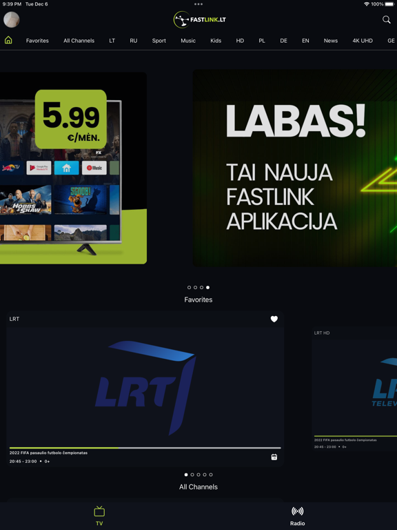Screenshot #4 pour Fastlink TV