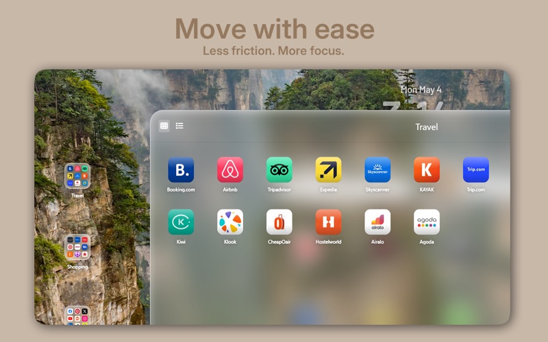 CentralTab - New Tab Page screenshot