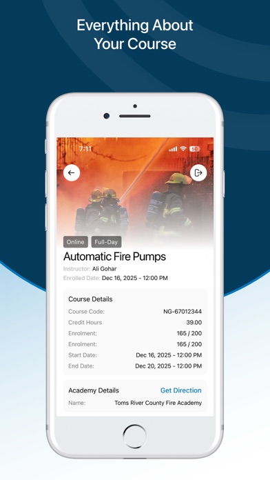 Kean Fire Safety LMS Screenshot 2 of 5