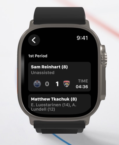Apple Watch screenshot