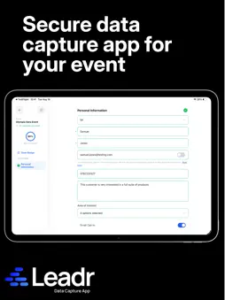Leadr Data Capture screenshot 9