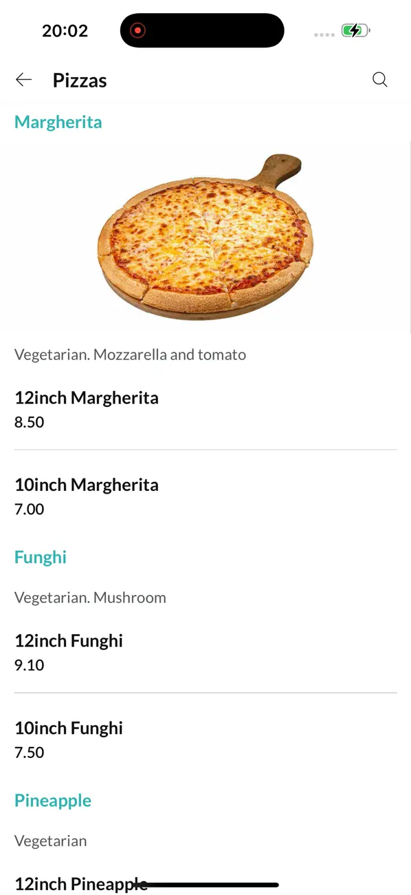 Screenshot #3 pour Benvenuto Takeaway.