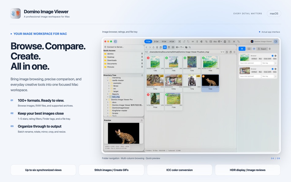 #1. Domino Image Viewer (macOS) Av: 思奇 徐