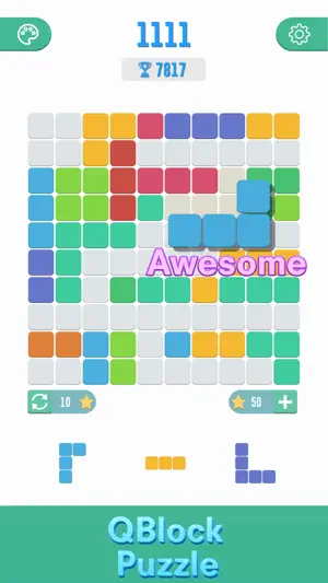 QBlock Puzzle : Mind Games screenshot 3