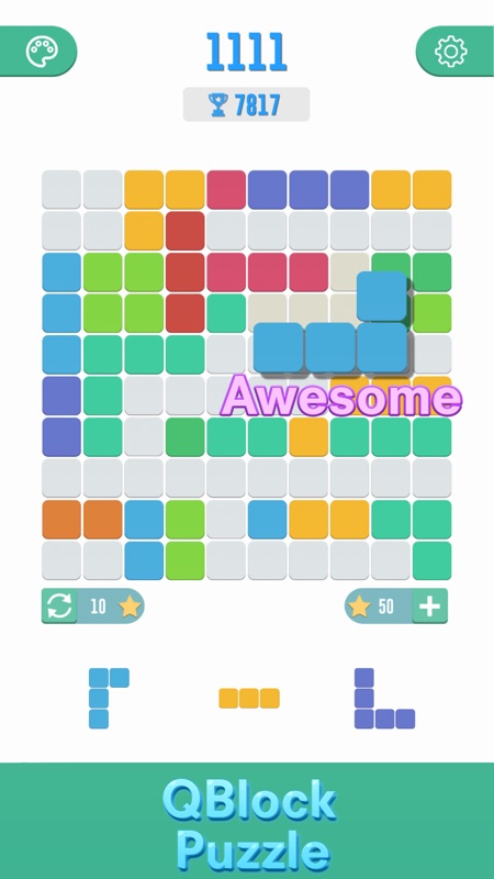 QBlock Puzzle : Mind Games screenshot 3