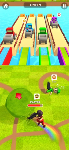 Mowland: Lawn Roller iPhone screenshot