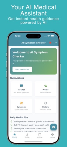 Symptom Check  AI Health Guide iPhone screenshot