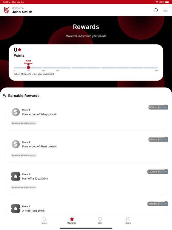 Fitness Legendz Smoothies app screenshot 2