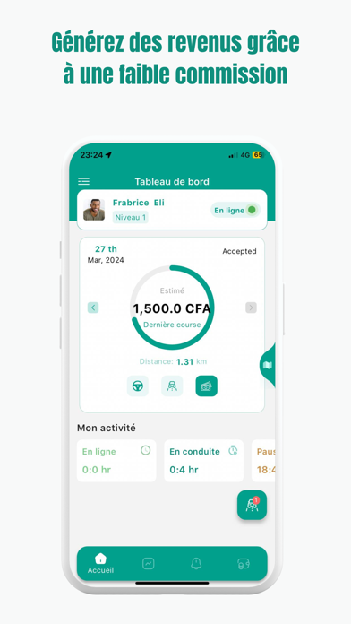 Yogo Driver - pour chauffeurs Screenshot