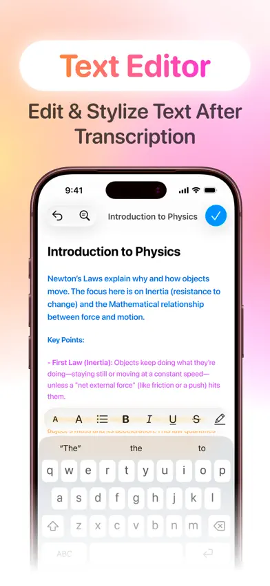AI Lecture Note Taker screenshot 5