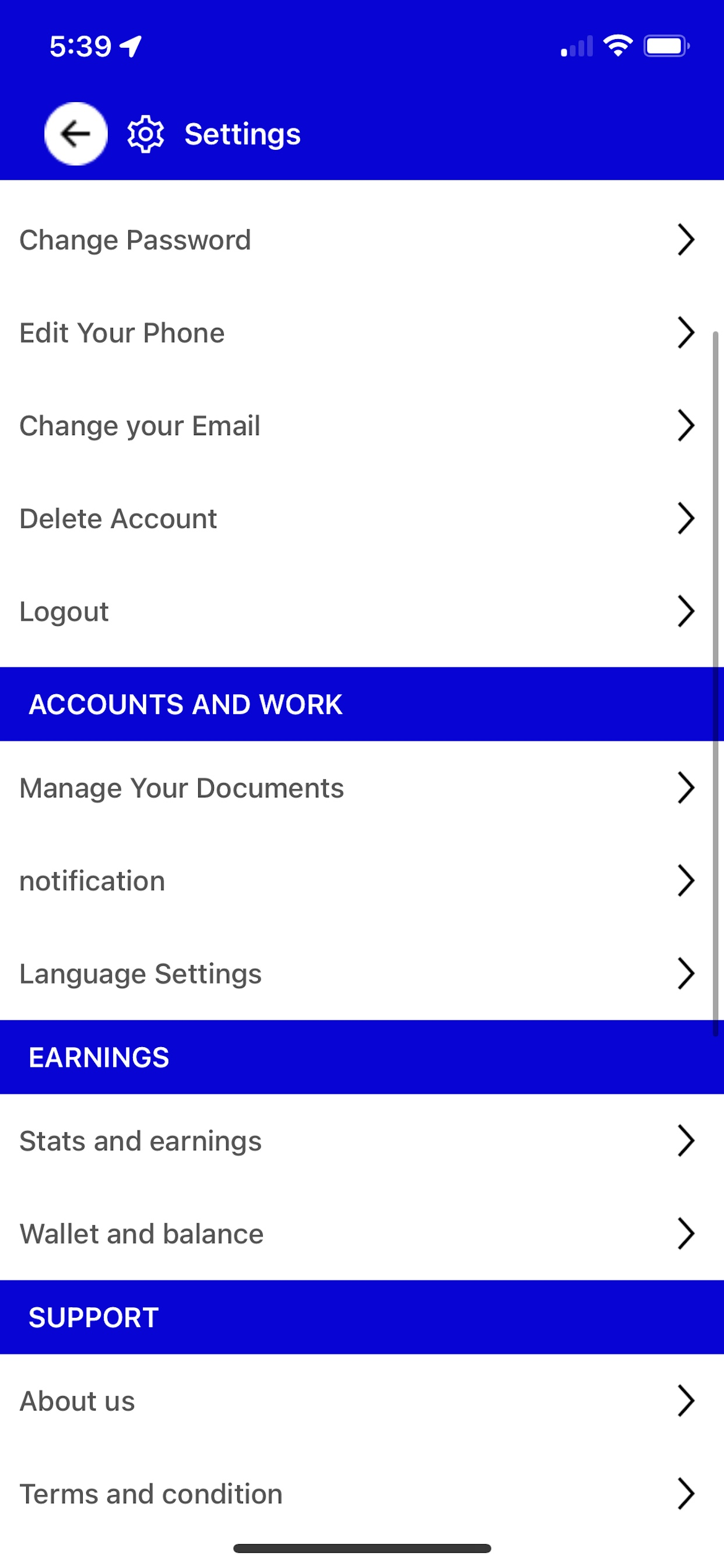 YeronRide Driver screenshot 4