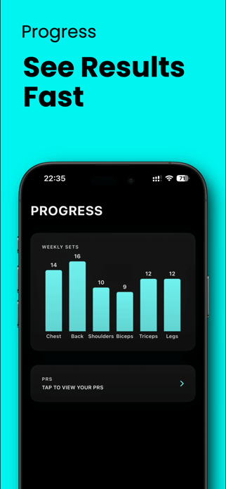 Trainr: Strength Coach Screenshot 4 of 4