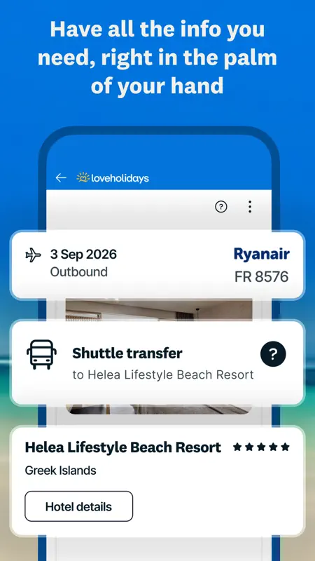 loveholidays: hotels & flights screenshot 6 of 8