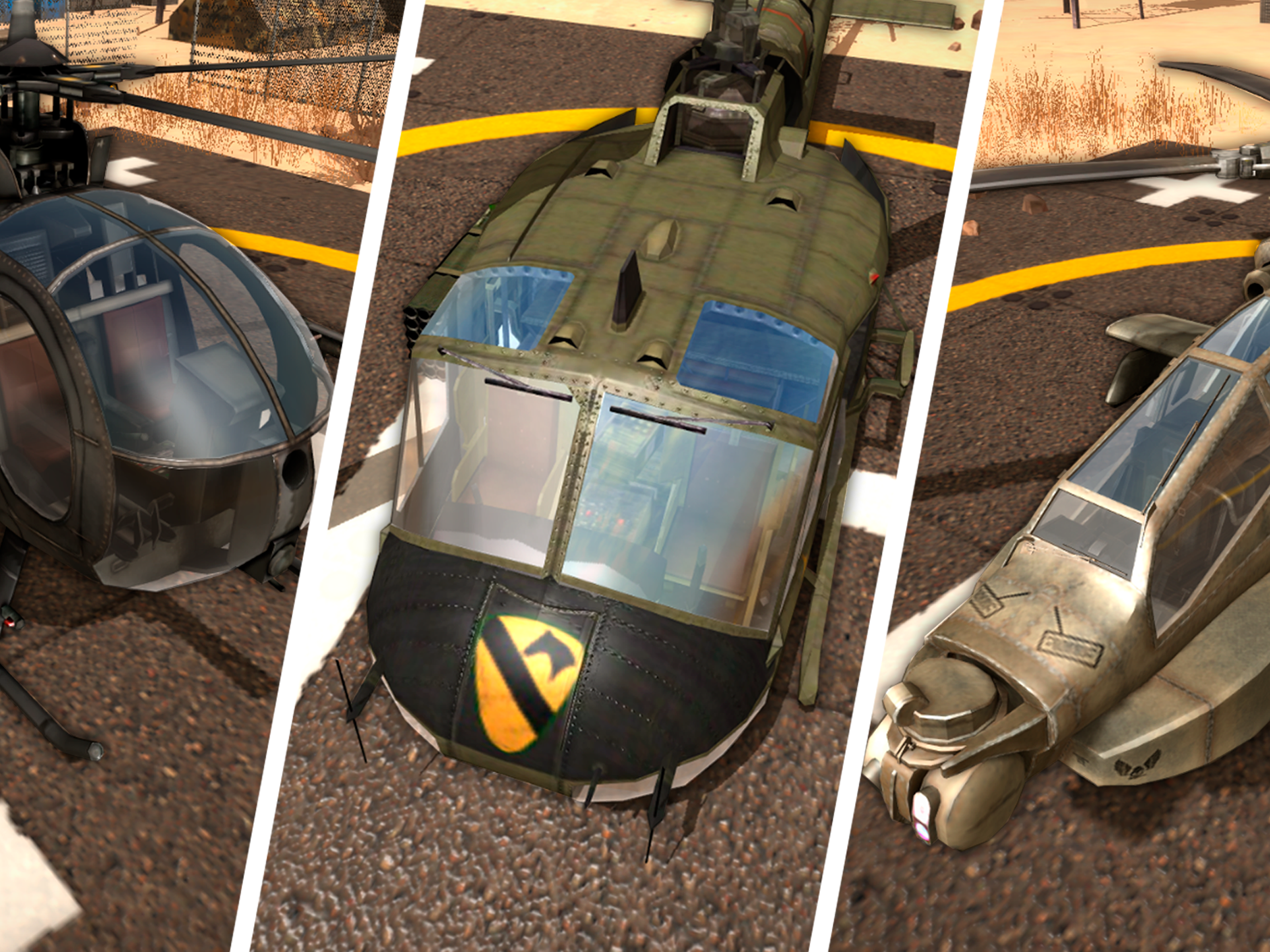 Desert Heli Strike 3D: Gunship screenshot 10