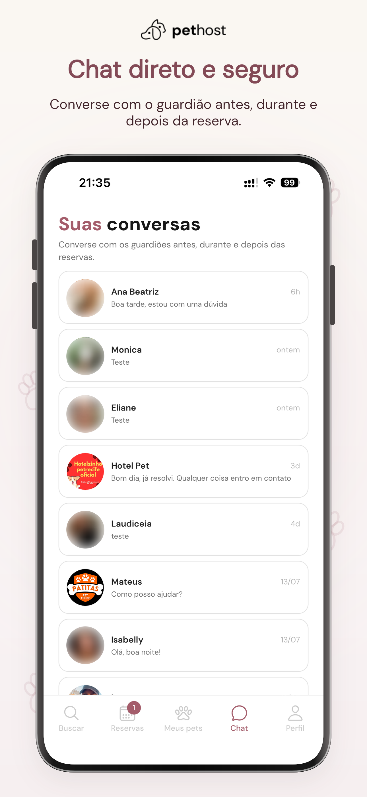 Pethost - serviços para pets screenshot 8