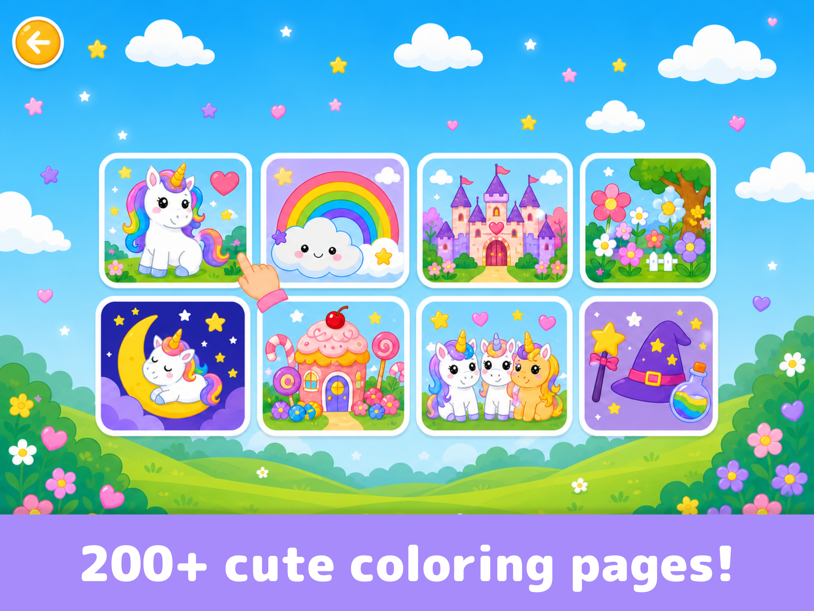 Unicorn Coloring: Paint Magic screenshot 9
