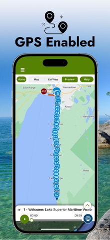 Lake Superior GPS Circle Tour screenshot