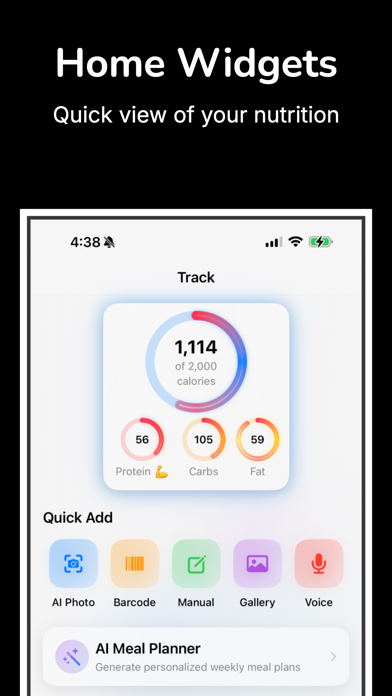 CalTrackPro iPhone screenshot 5 - Health & Fitness app