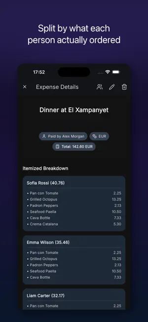 Splitko: Bill Split & Expenses screenshot 2