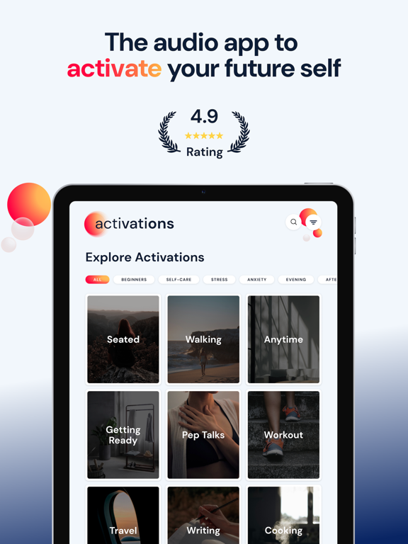 Screenshot #4 pour Activations: Transforme Ta Vie