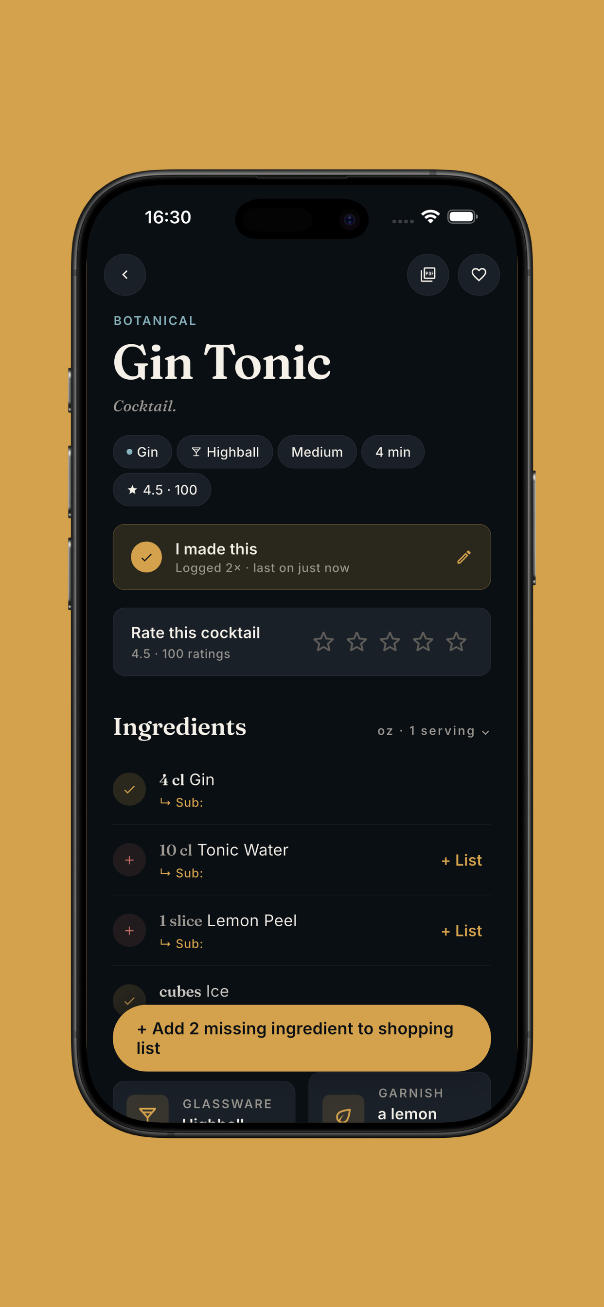 Twist Cocktails