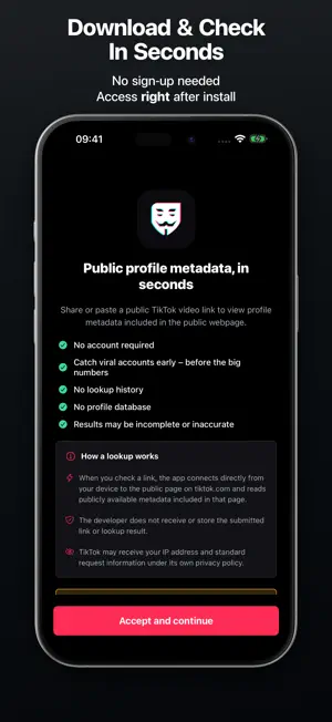 Profile Origin: Country & Date screenshot 3