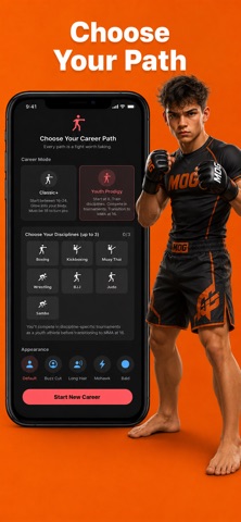 Pocket MMA iPhone screenshot
