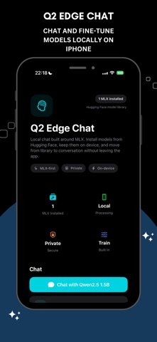 Q2 Edge Chat Screenshot 1 of 5