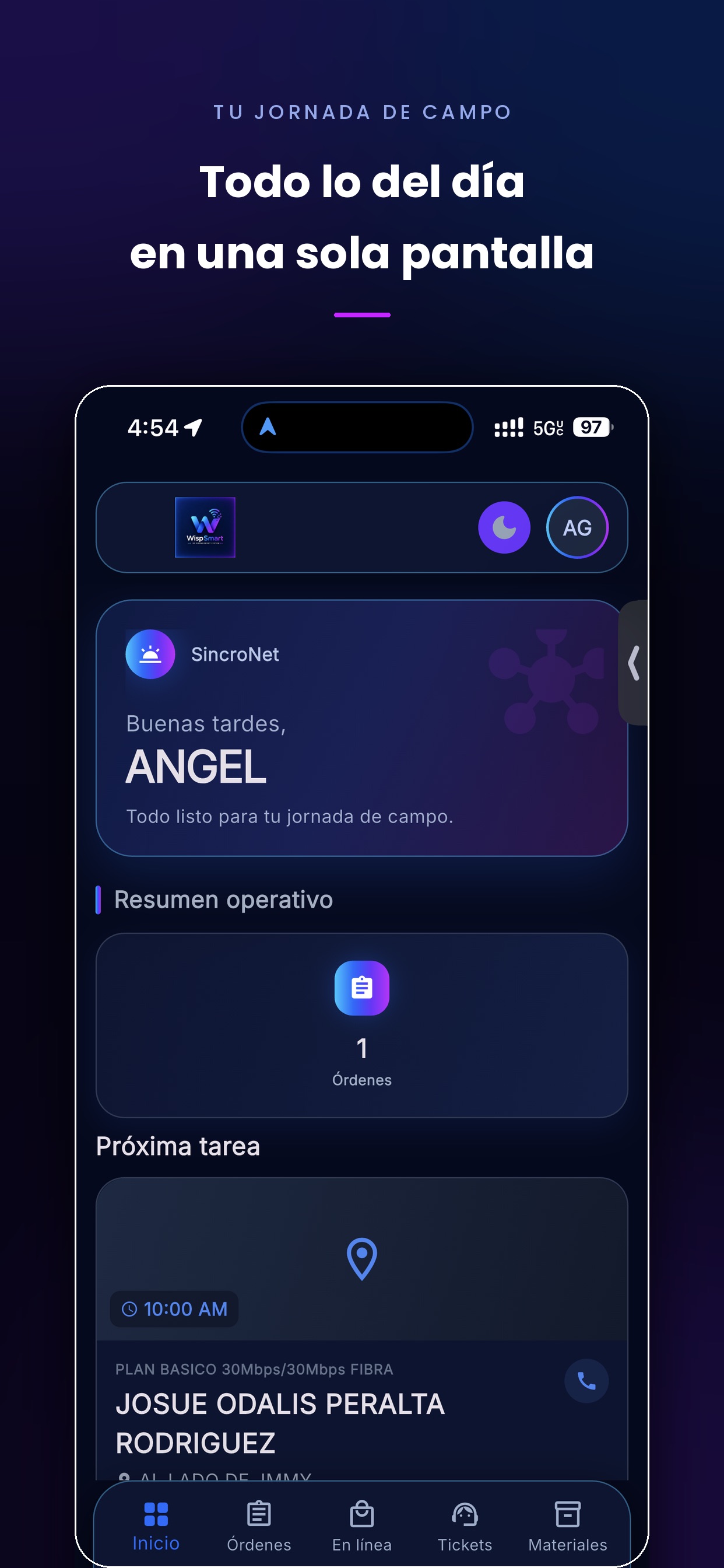 Screenshot 5 of WispSmart Field