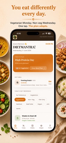 DietMantra - Diet & Calories screenshot
