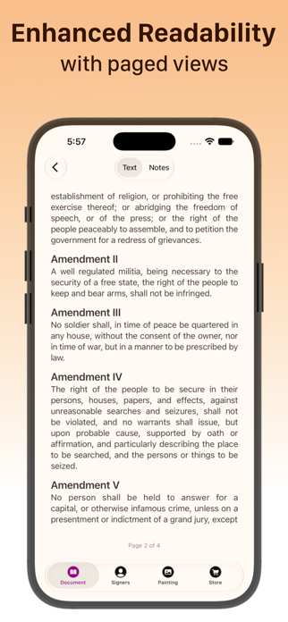 Constitution for iPhone Screenshot 2 of 5