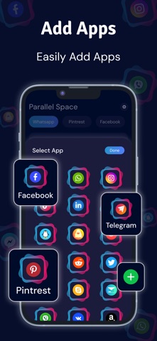 Multiple Accounts - Dual Space Screenshot 2 of 5