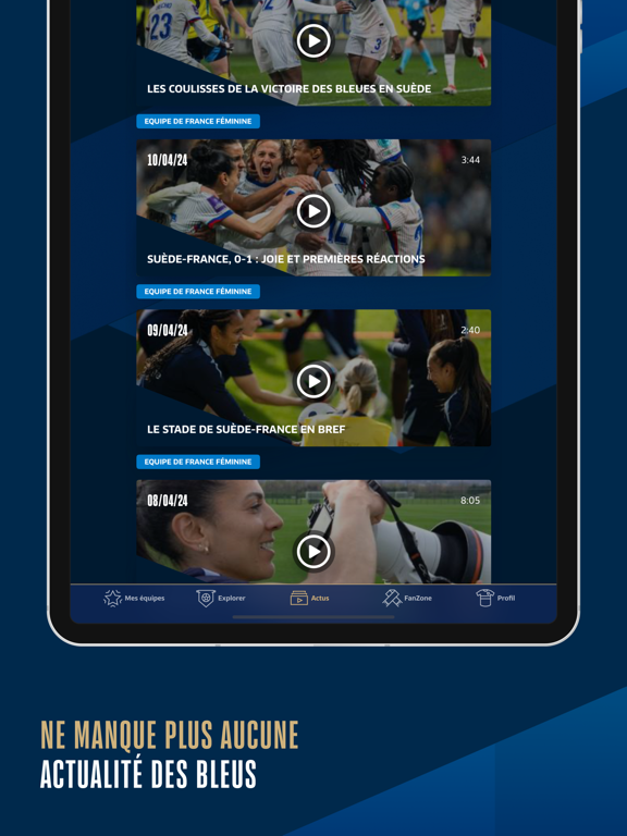 Screenshot #6 pour Équipes de France de Football