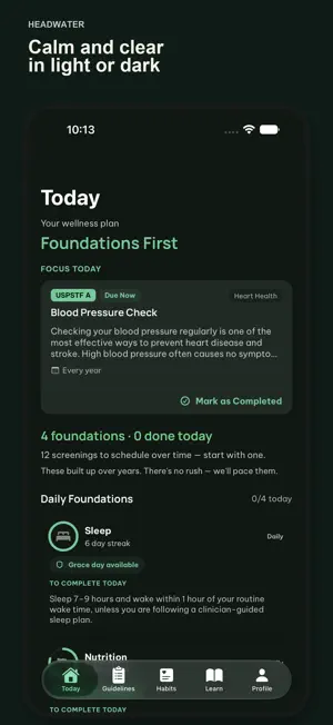 Headwater: Preventive Health screenshot 2