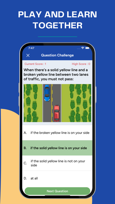 Iowa DOT Driver's License Test Screenshot