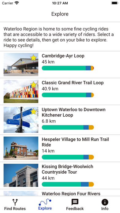 Cycling Guide Screenshot