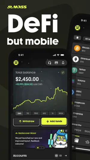 Mass: Perps & Predictions screenshot 1