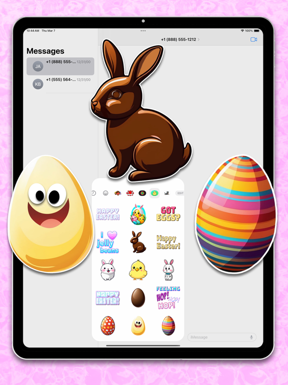Screenshot #4 pour Easter Fun Stickers