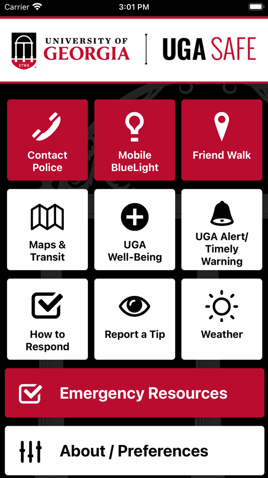 #1. UGASafe (iOS) 由: University of Georgia Research Foundation, Inc.