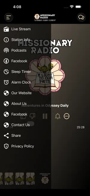 Missionary Radio screenshot 2
