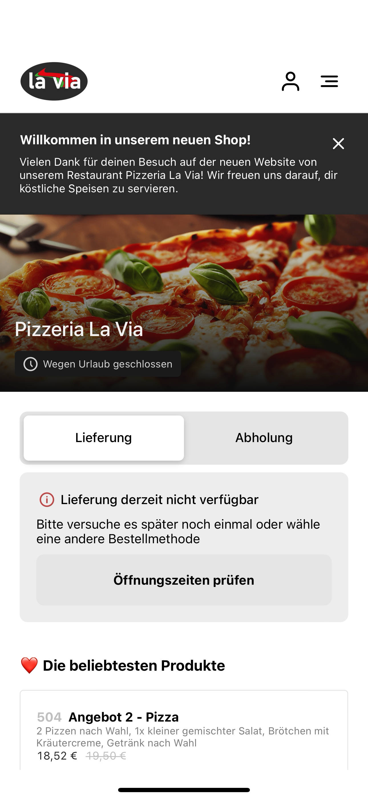 Pizzeria La Via screenshot 3