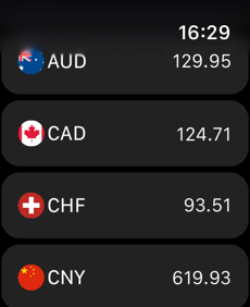 cRate Pro - Currency Converter Screenshot