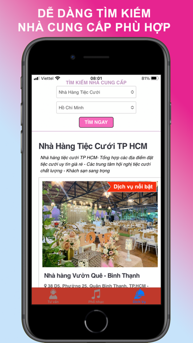 HappyWedding - Yêu và Cưới Screenshot