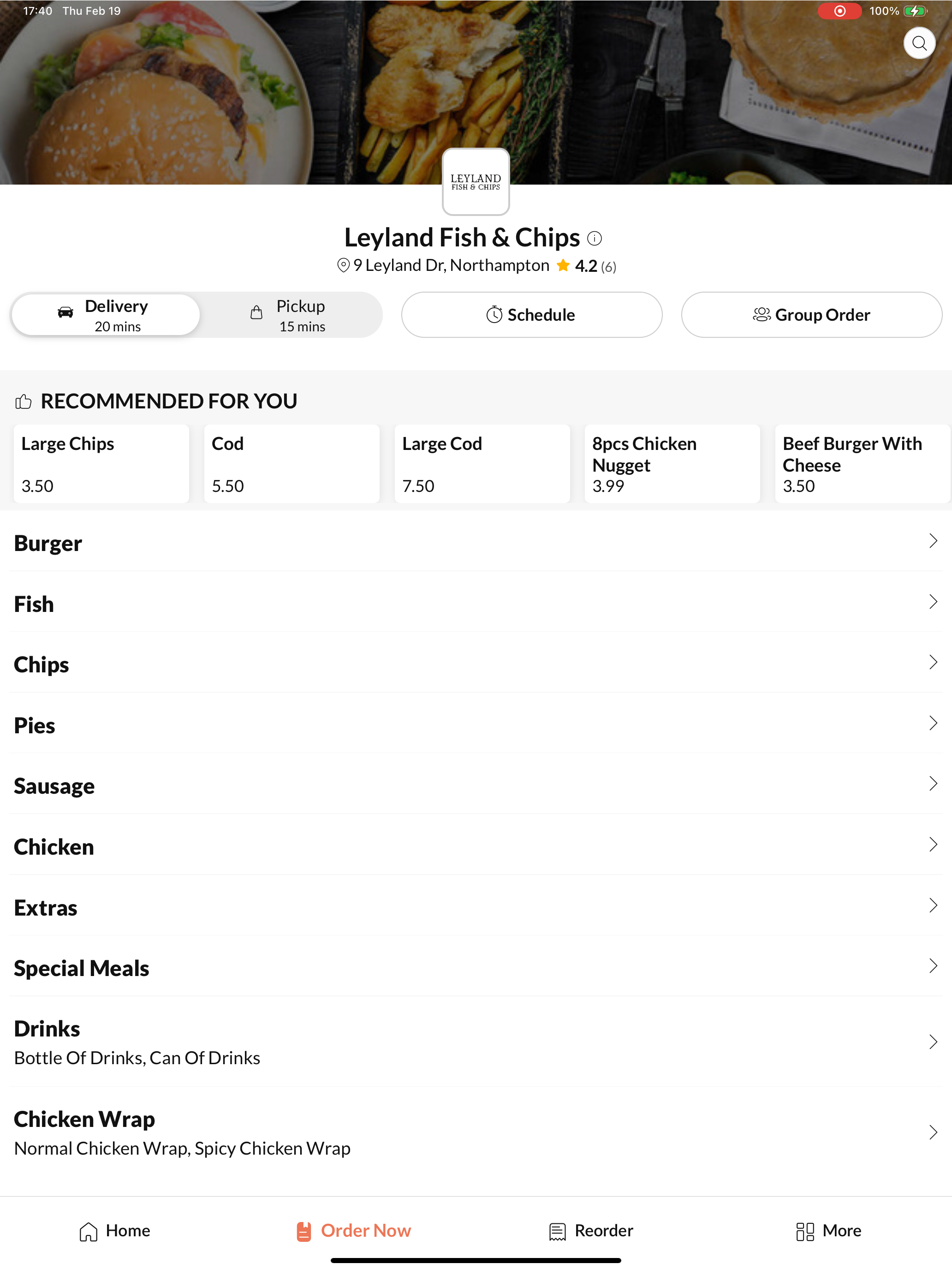 Leyland Fish & Chips screenshot 6