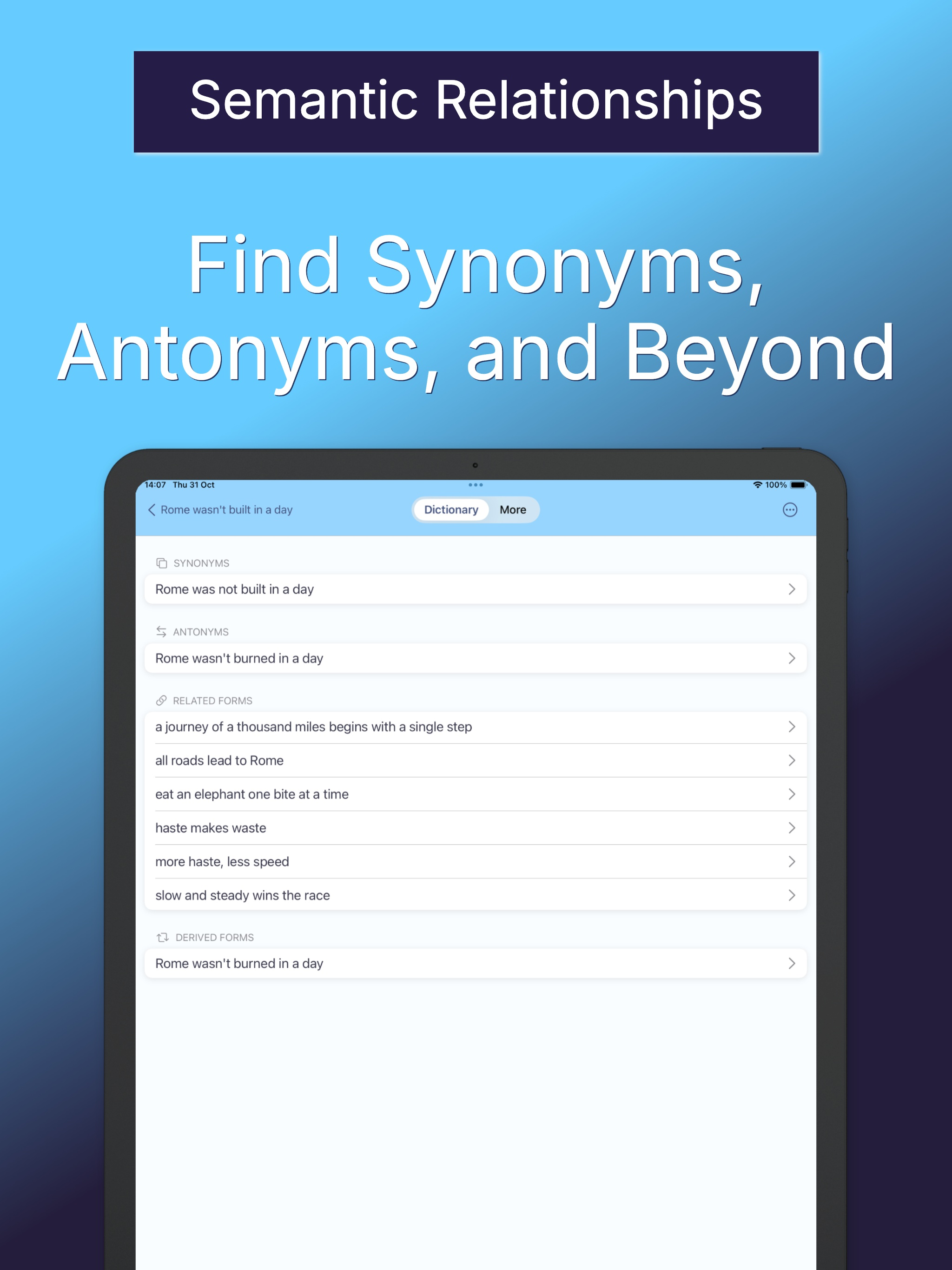 Sensus - English Dictionary screenshot 10
