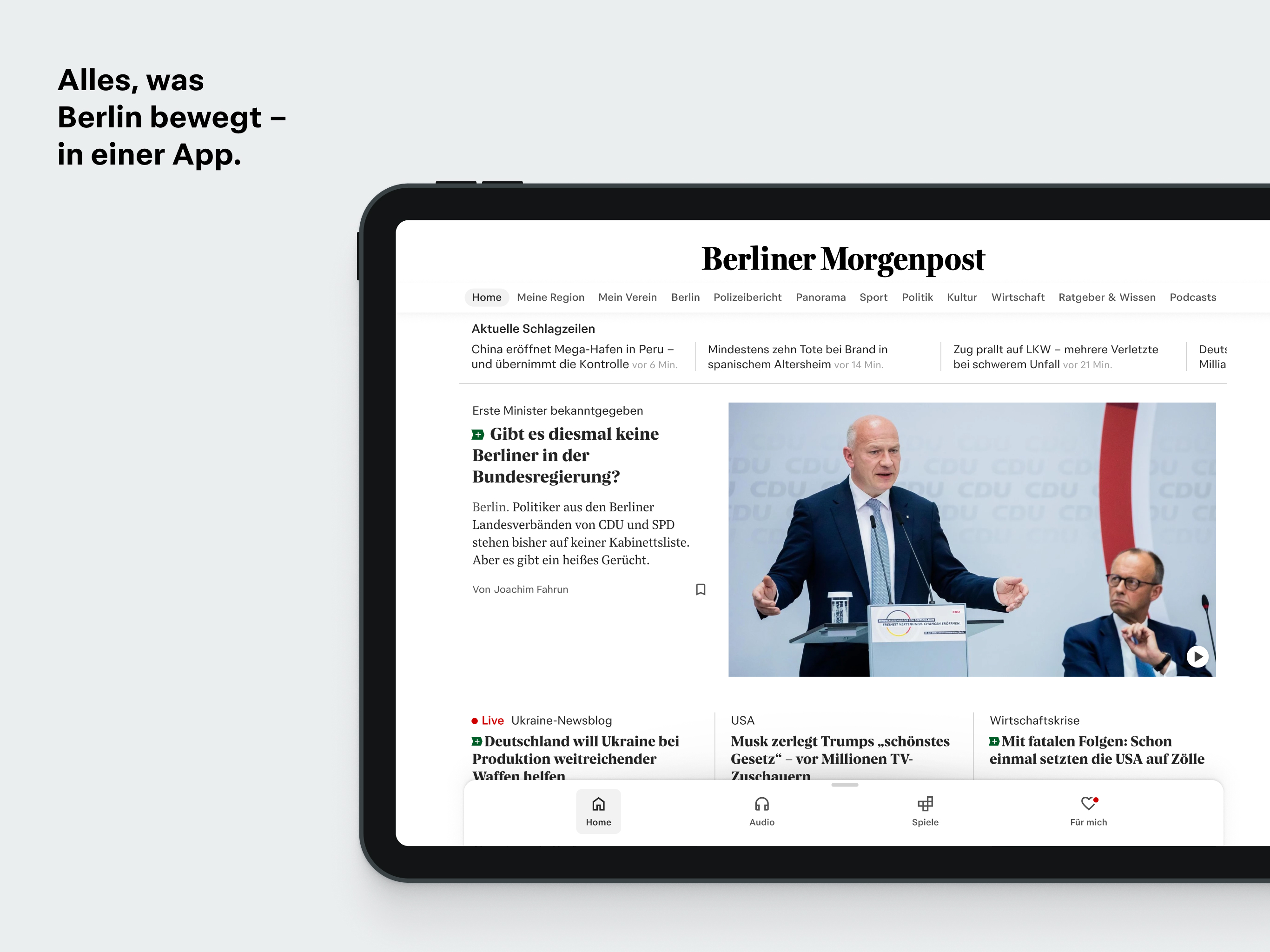 Berliner Morgenpost News screenshot 6
