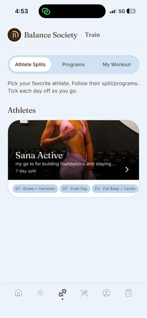 Balance Society App screenshot 4